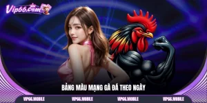 Bảng màu mạng gà đá theo ngày